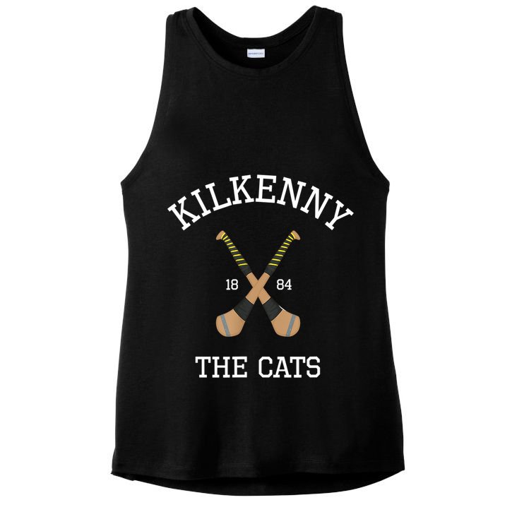 Kilkenny Hurling Irish County Ireland Hurling Kilkenny Cats TShirt Ladies PosiCharge Tri-Blend Wicking Tank