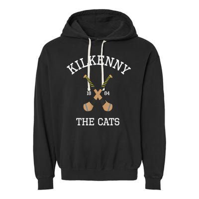 Kilkenny Hurling Irish County Ireland Hurling Kilkenny Cats TShirt Garment-Dyed Fleece Hoodie