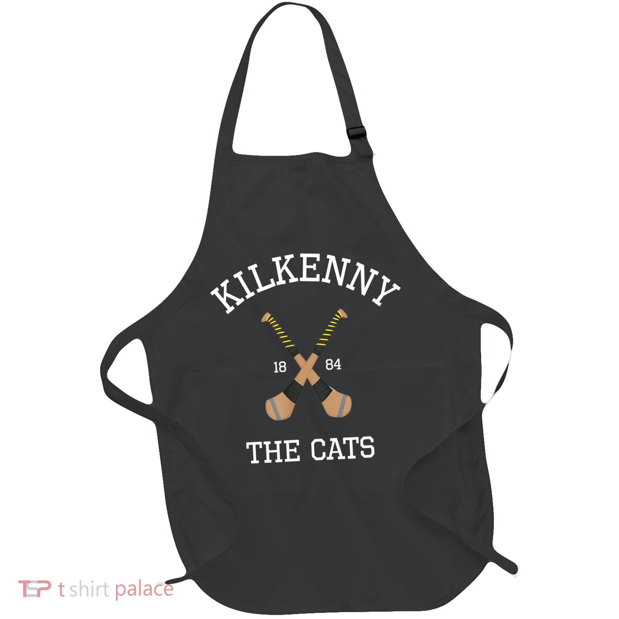 Kilkenny Hurling Irish County Ireland Hurling Kilkenny Cats TShirt Apron