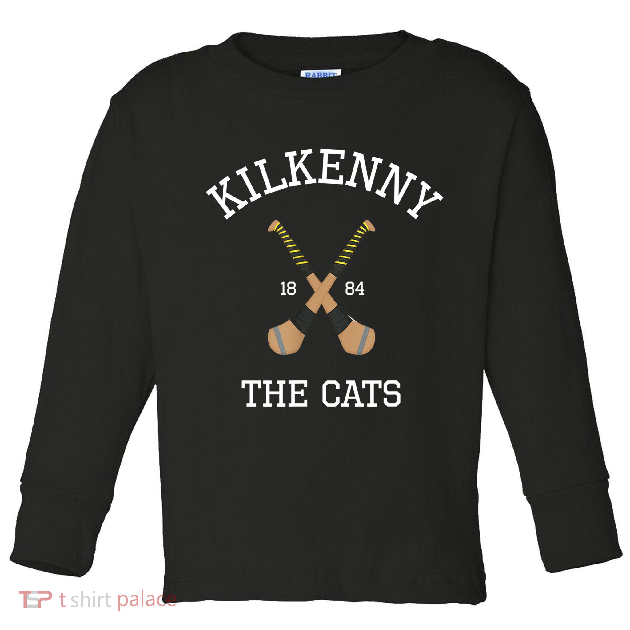 Kilkenny Hurling Irish County Ireland Hurling Kilkenny Cats TShirt Toddler Long Sleeve Shirt