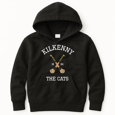 Kilkenny Hurling Irish County Ireland Hurling Kilkenny Cats TShirt Kids Hoodie