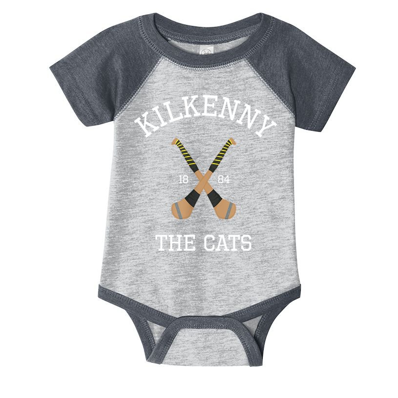 Kilkenny Hurling Irish County Ireland Hurling Kilkenny Cats TShirt Infant Baby Jersey Bodysuit