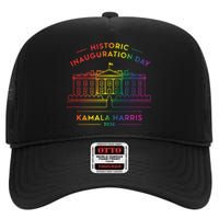 Kamala Harris Inauguration Day 2024 First Female President High Crown Mesh Back Trucker Hat