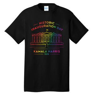 Kamala Harris Inauguration Day 2024 First Female President Tall T-Shirt