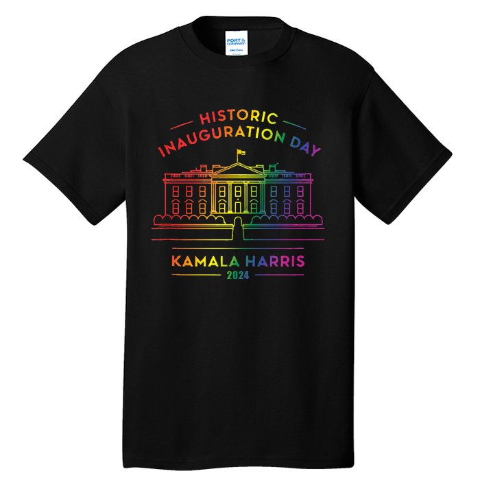 Kamala Harris Inauguration Day 2024 First Female President Tall T-Shirt