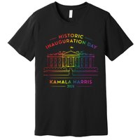 Kamala Harris Inauguration Day 2024 First Female President Premium T-Shirt