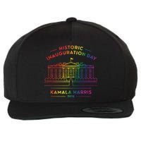 Kamala Harris Inauguration Day 2024 First Female President Wool Snapback Cap