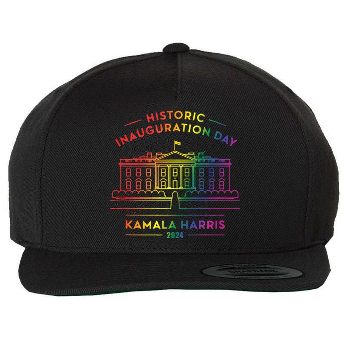 Kamala Harris Inauguration Day 2024 First Female President Wool Snapback Cap