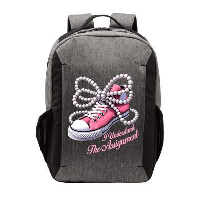 Kamala Harris I Understand The Assignment Shoes & Pearl Vector Backpack