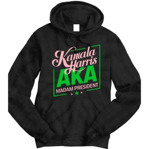 Kamala Harris Is My President Tie Dye Hoodie