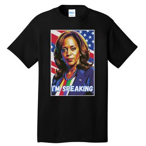 Kamala Harris IM Speaking Quote Tall T-Shirt