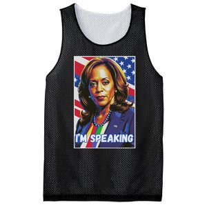 Kamala Harris IM Speaking Quote Mesh Reversible Basketball Jersey Tank