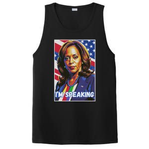 Kamala Harris IM Speaking Quote PosiCharge Competitor Tank