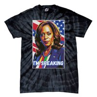 Kamala Harris IM Speaking Quote Tie-Dye T-Shirt