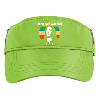 Kamala Harris I Am Speaking Inspirational Funny Gift Adult Drive Performance Visor