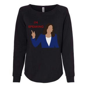 Kamala Harris I’M Speaking Meaningful Gift Womens California Wash Sweatshirt