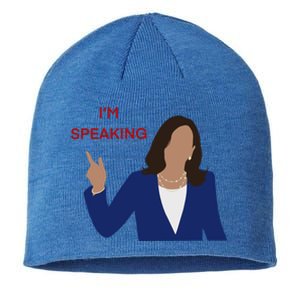 Kamala Harris I’M Speaking Meaningful Gift Sustainable Beanie