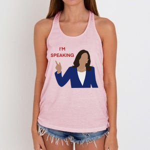 Kamala Harris I’M Speaking Meaningful Gift Women's Knotted Racerback Tank