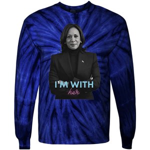 Kamala Harris IM With Her 2024 Tie-Dye Long Sleeve Shirt