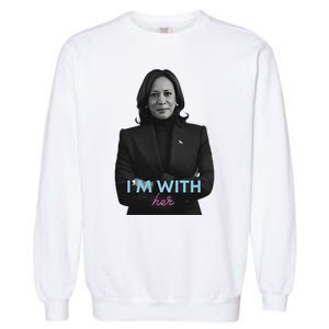 Kamala Harris IM With Her 2024 Garment-Dyed Sweatshirt