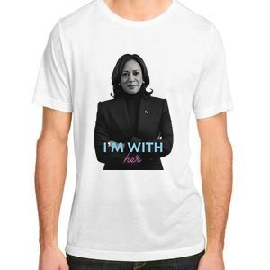 Kamala Harris IM With Her 2024 Adult ChromaSoft Performance T-Shirt