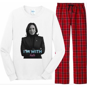 Kamala Harris IM With Her 2024 Long Sleeve Pajama Set