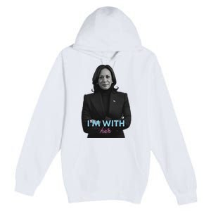 Kamala Harris IM With Her 2024 Premium Pullover Hoodie