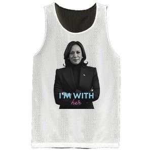 Kamala Harris IM With Her 2024 Mesh Reversible Basketball Jersey Tank