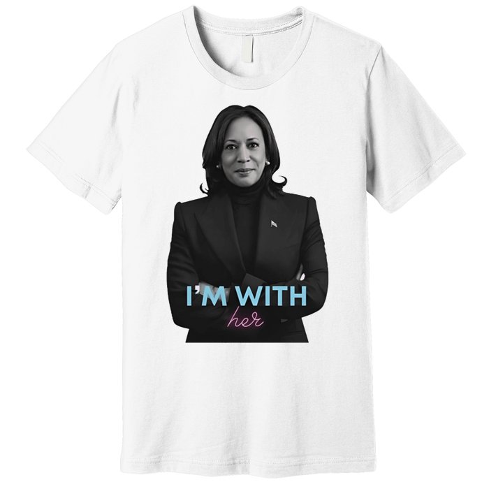 Kamala Harris IM With Her 2024 Premium T-Shirt