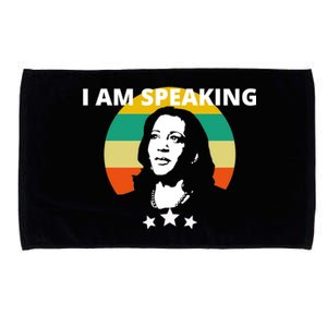 Kamala Harris I Am Speaking Inspirational Gift Microfiber Hand Towel