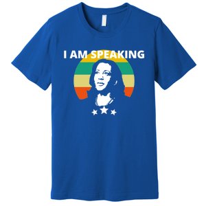 Kamala Harris I Am Speaking Inspirational Gift Premium T-Shirt