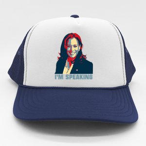 Kamala Harris I Am Speaking Presidential Campaign Gift Trucker Hat