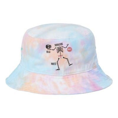 Kamala Harris Inspired Skeleton Voting Feminist & Halloween Tie Dye Newport Bucket Hat