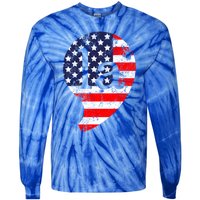 Kamala Harris Inauguration Comma La Madam Vice President Gift Tie-Dye Long Sleeve Shirt