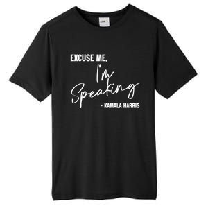 Kamala Harris IM Speaking Empowering S Voice Gift Tall Fusion ChromaSoft Performance T-Shirt