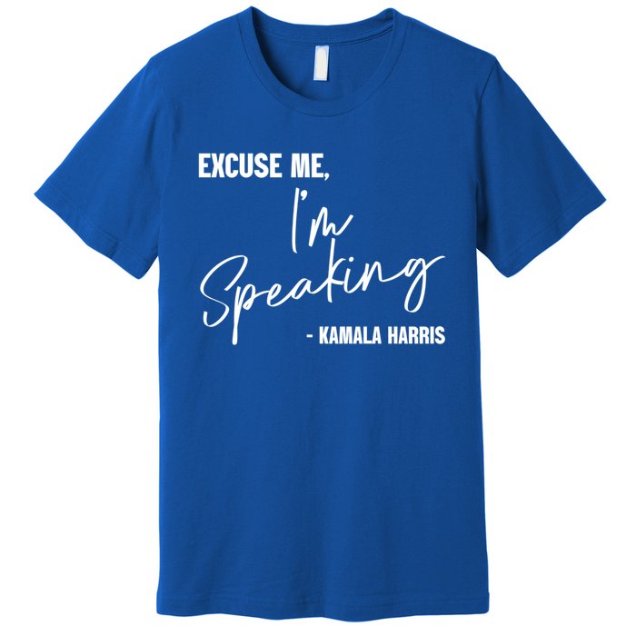 Kamala Harris IM Speaking Empowering S Voice Gift Premium T-Shirt