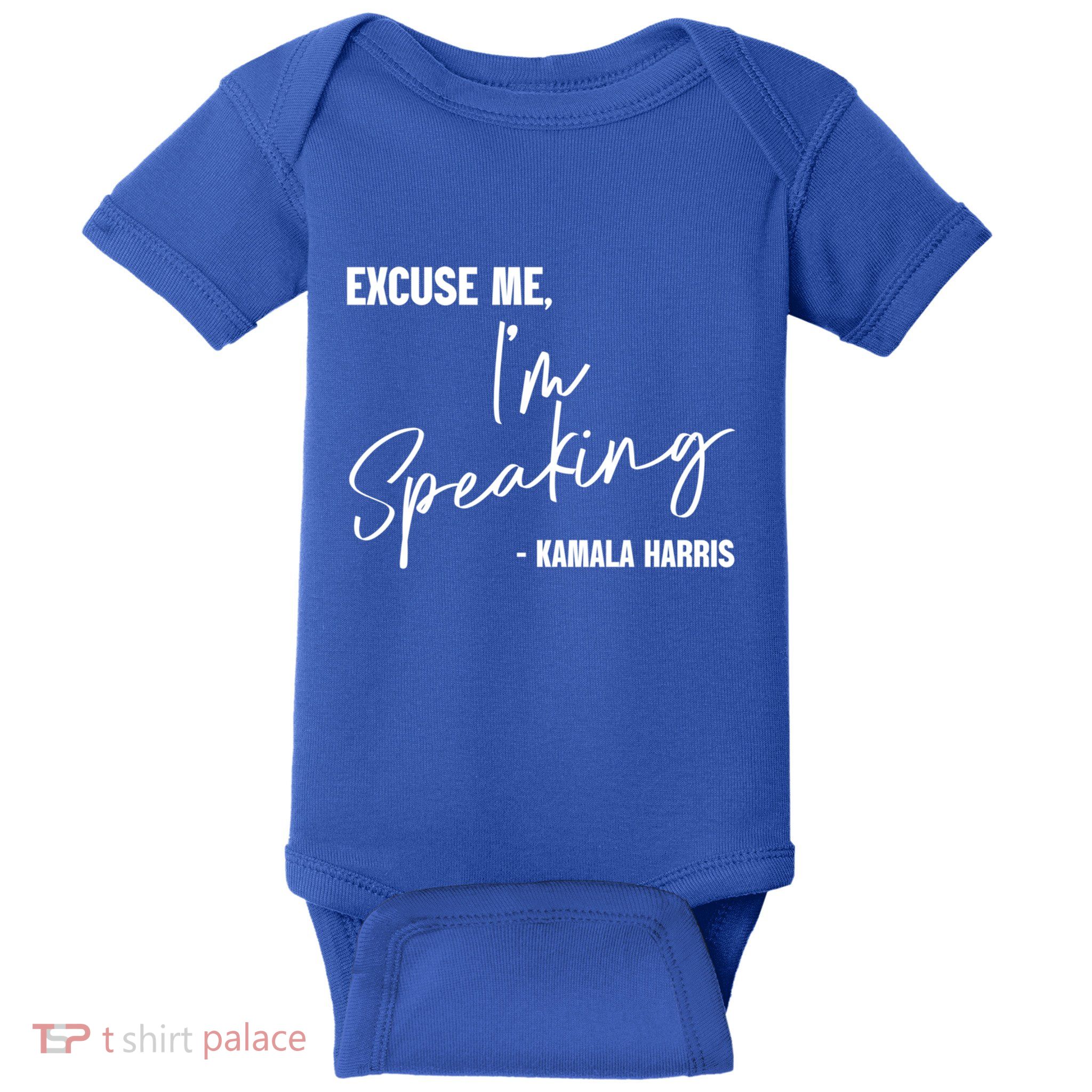Kamala Harris IM Speaking Empowering S Voice Gift Baby Bodysuit