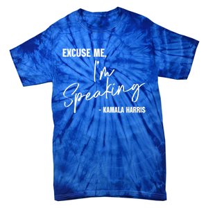 Kamala Harris IM Speaking Empowering S Voice Gift Tie-Dye T-Shirt