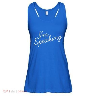 Kamala Harris IM Speaking Gift Script Font IM Speaking Gift Ladies Essential Flowy Tank