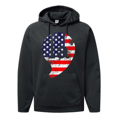 Kamala Harris Inauguration Comma La Madam Vice President Performance Fleece Hoodie