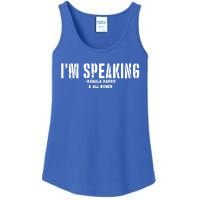 Kamala Harris IM Speaking Great Gift Ladies Essential Tank