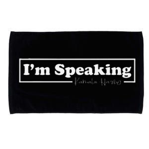 Kamala Harris IM Speaking For Her Microfiber Hand Towel