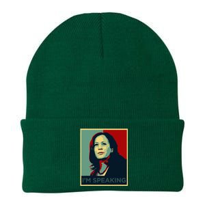 Kamala Harris Im Speaking Quote Joe Biden 2024 Knit Cap Winter Beanie