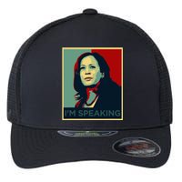 Kamala Harris Im Speaking Quote Joe Biden 2024 Flexfit Unipanel Trucker Cap