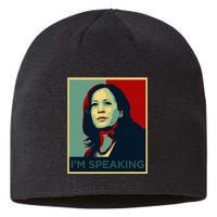 Kamala Harris Im Speaking Quote Joe Biden 2024 Sustainable Beanie