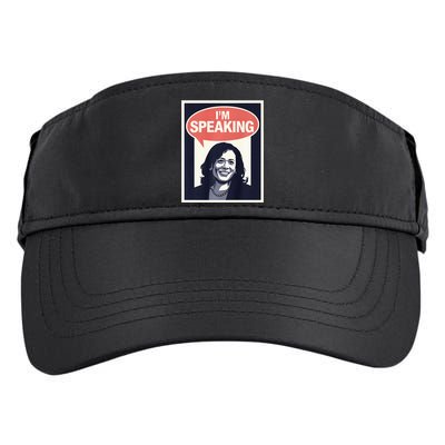 Kamala Harris IM Speaking 2024 First Female President Adult Drive Performance Visor