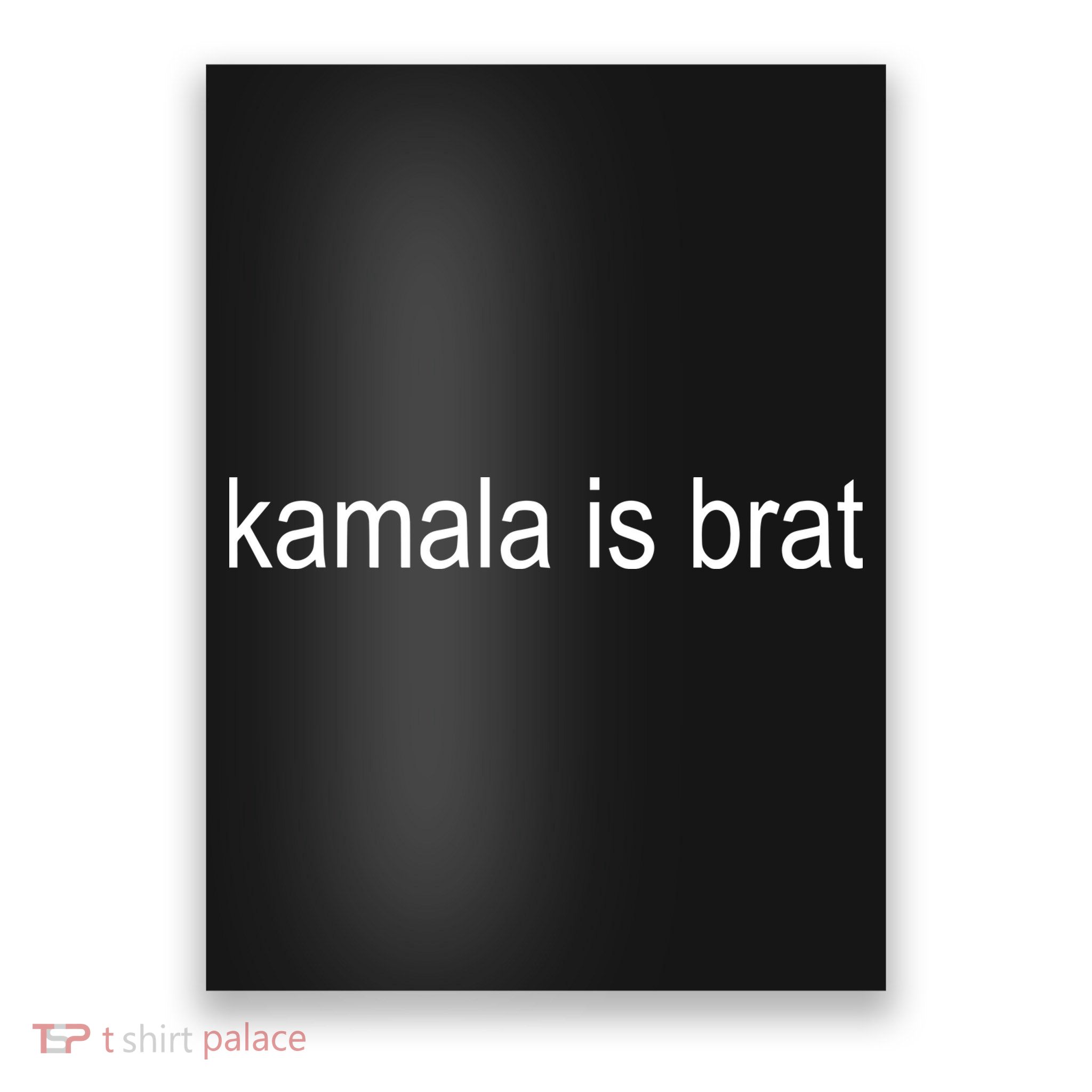 Kamala Harris Is Brat Poster