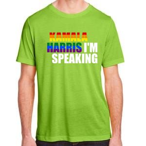 Kamala Harris – IM Speaking President Election 2024 Gift Adult ChromaSoft Performance T-Shirt