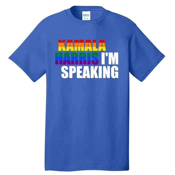 Kamala Harris – IM Speaking President Election 2024 Gift Tall T-Shirt