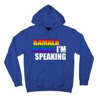 Kamala Harris – IM Speaking President Election 2024 Gift Tall Hoodie